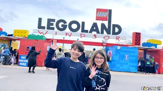 Yusif and Alia visited Legoland Windsor Spring 2024