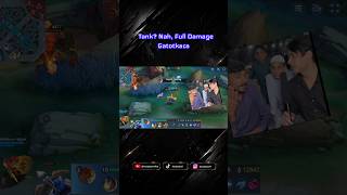 Tank? Nah, Full Damage Gatotkaca #mobilelegends #mlbb #mlbbheroes #editml #fyp #viral #nepaligamer