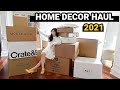 NEW IN HOME DECOR 2021 HAUL | BLACK, NAVY & NEUTRALS 