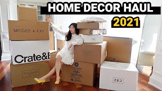 NEW IN HOME DECOR 2021 HAUL | BLACK, NAVY & NEUTRALS 