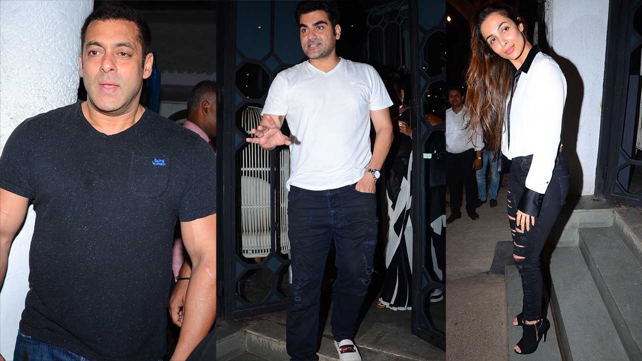 Did Salman Khan Organize Family Dinner To Patch Up Arbaaz Khan And Malaika Arora Khan ?