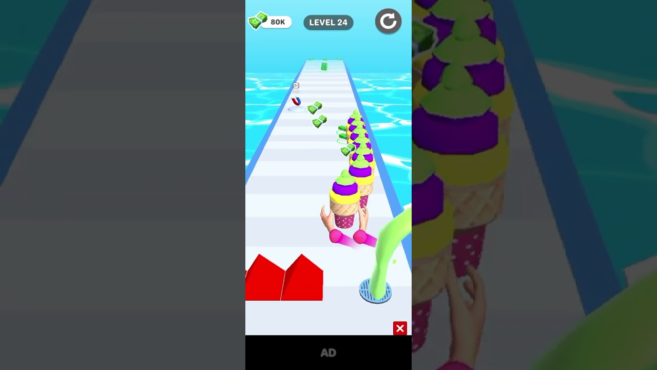 Bakery Stack: Cooking Games Level 24 Gameplay Walkthrough Android 