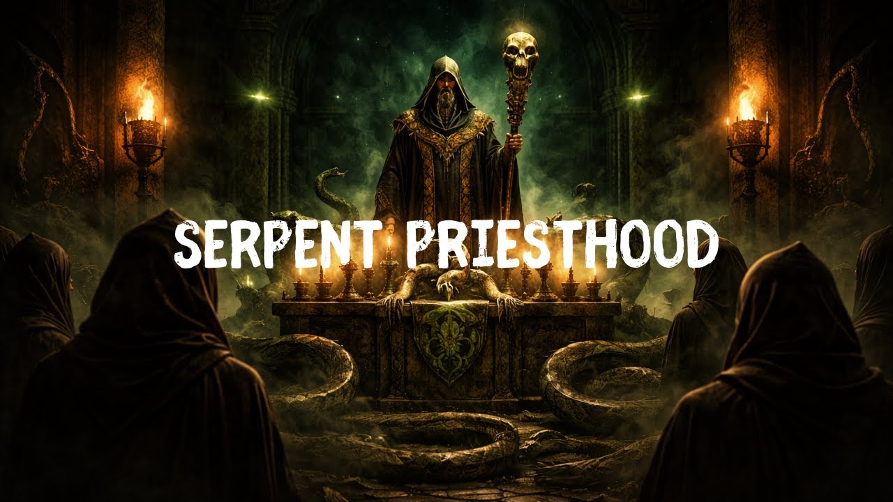 🐍 Temple of the Serpent – Dark Ambient | Forbidden Cult Whispers