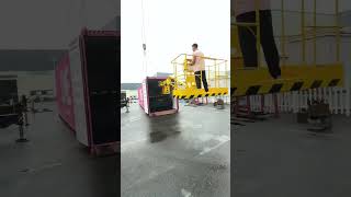 How To Load Boom Lift Into Container?