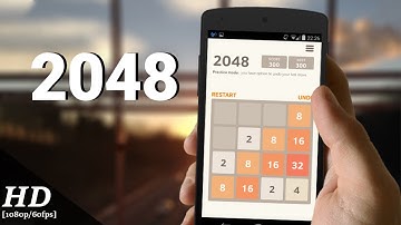 2048 Number puzzle game Android Gameplay