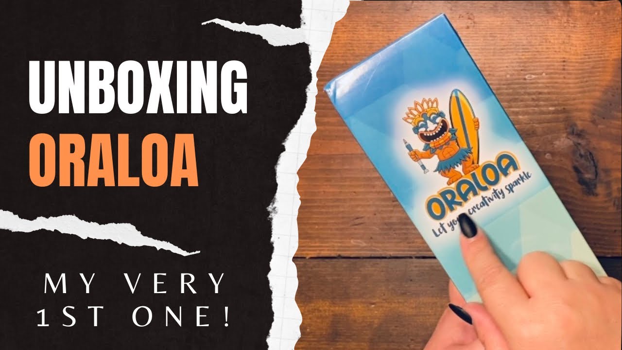 Unboxing My Very 1st Oraloa Diamond Painting 😱