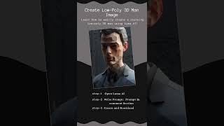Learn How To Easily Create A Stunning Low-Poly 3D Man Using Luma Ai