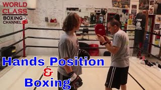 Boxing Tips | The Best Hand And Arm Position For Boxing