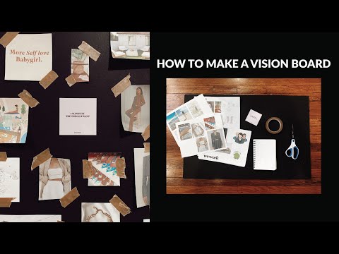 How to Make a Vision Board for 2020 Using Law of Attraction | JULIA SUH