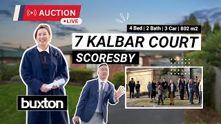 Live Auction @ 7 Kalbar Court, Scoresby