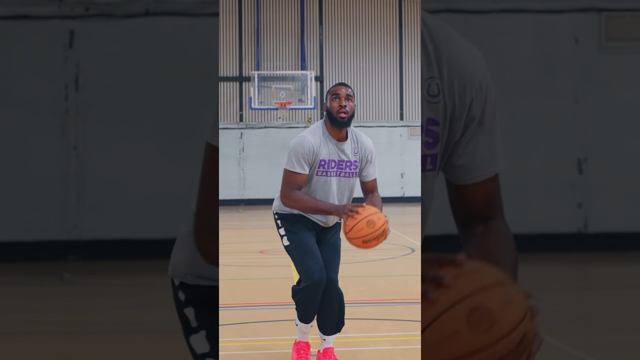 Dwayne Orija is Consistently Grafting. #basketballtraining #probasketball #shootingdrills #london