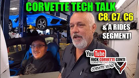 CORVETTE TECH TALK / C6 MANUAL NOTICE / C8 & YOUR RIDES SEGMENT!