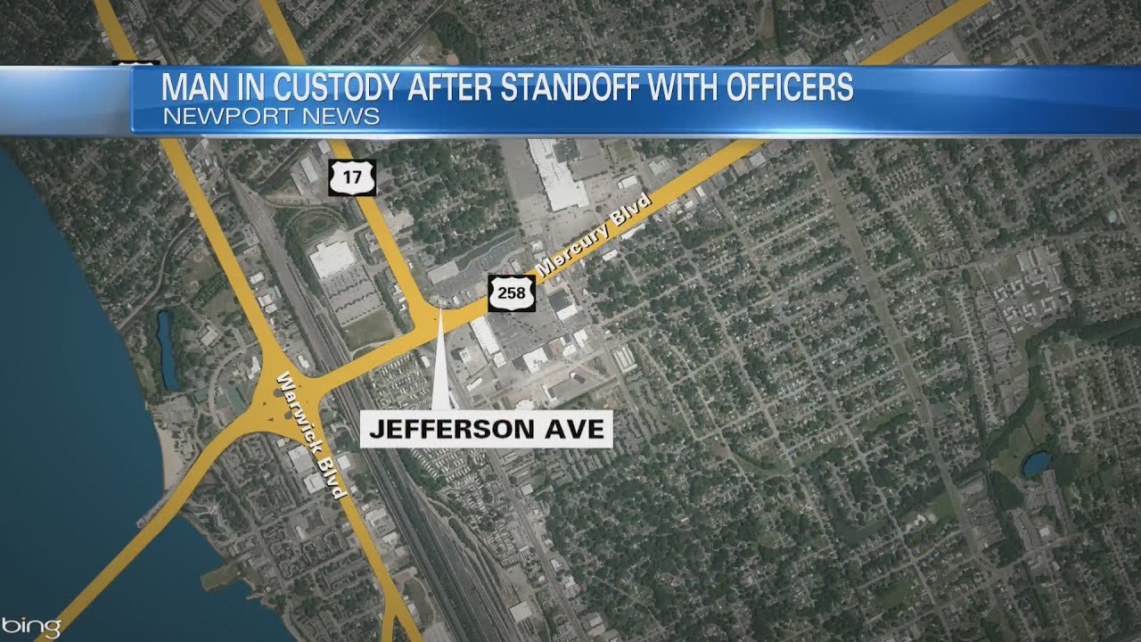 Man arrested after standoff with officers - YouTube