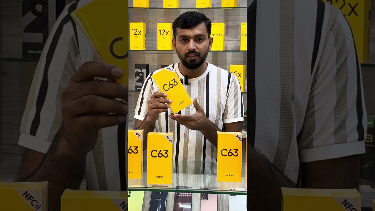 Realme C63 6GB RAM 128GB Storage NFC Support Brand New Smartphone +971-506209288