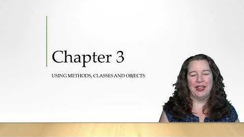 CSCI 111 - Java Programming - Chapter 3