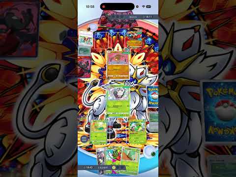 【ポケポケ】バタジュカvsルカリオ #ポケポケ #ポケモン #pokemon #ロケット団の野望 #ランクマ