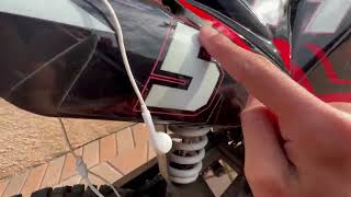 ASMR Tapping & Scratching on My MotoTec 60V Electric Dirt Bike | Relaxing Bike Sounds screenshot 4