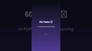 JSON Processing: DuckDB 60x Faster Than Python #Shorts
