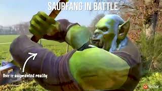 WORLD OF WARCRAFT IN AUGMENTED REALITY: VAROK SAURFANG IN BATTLE