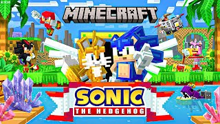 Minecraft x Sonic The Hedgehog DLC - Full Game Walkthrough