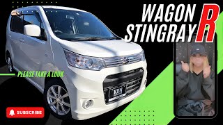 ８万km台スズキワゴンRスティングレー　車検２年満タン 🔴H 25年式【総額25.8万円】🔴走行動画あり💨ワゴンRスティングレー