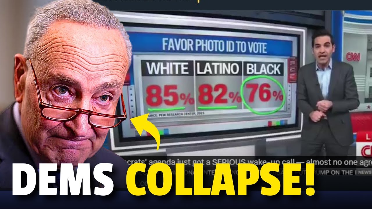 Chuck Schumer DEVASTATED After SAVE ACT Gets MASSIVE Support As Jim Crow Comparison BACKFIRES!