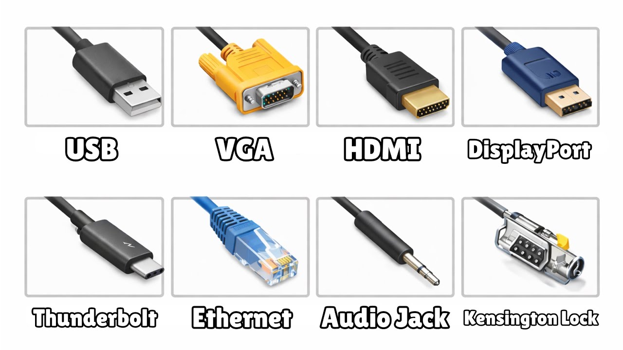 Every Computer Port Explained in 7 Minutes
