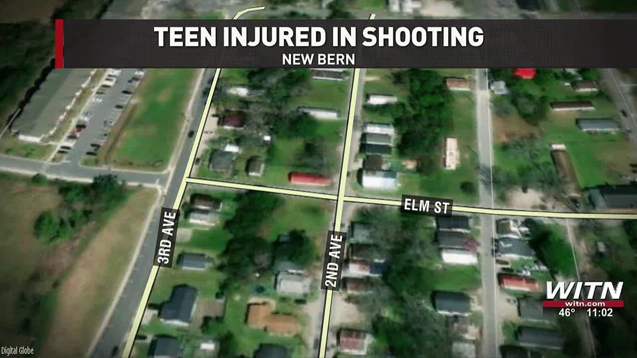 New Bern teen in serious condition after being shot - YouTube