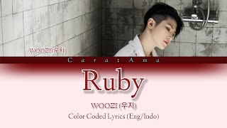 WOOZI (우지) - 'Ruby' Lyrics (Color Coded Lyrics Eng/Indo) Lirik Terjemahan