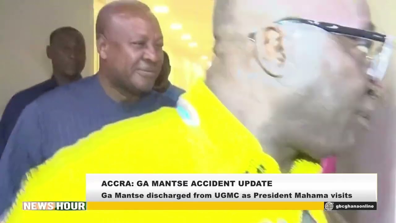 PRESIDENT MAHAMA VISITS GA MANTSE AT UGMC