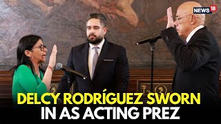 Delcy Rodríguez Sworn In as Acting President of Venezuela After Maduro Seizure | LIVE | N18L