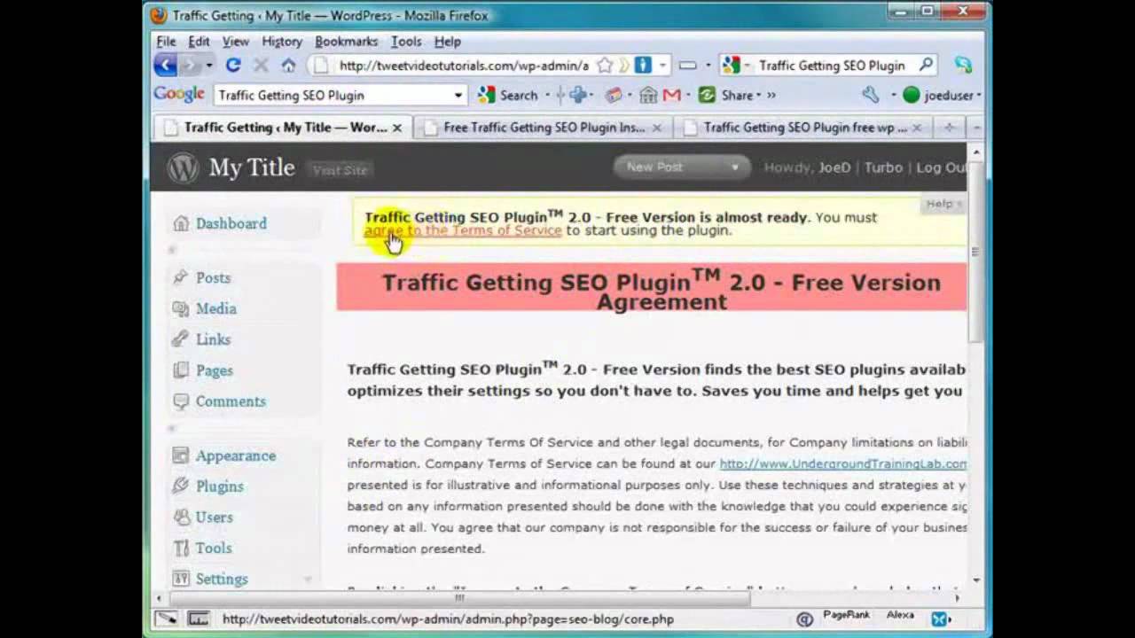 How to Configure Traffic Getting SEO Plugin in WordPress? (27) Wordpress Video Tutorials