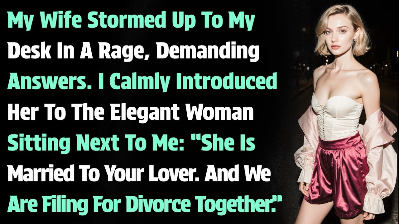 My Wife Stormed Up To My Desk In A Rage, Demanding Answers. I Calmly Introduced Her To...