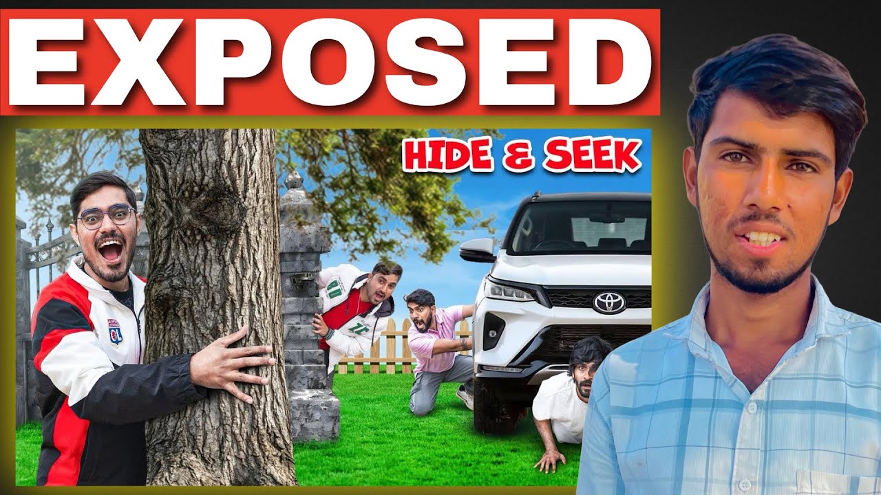 Hide & Seek Challenge In Studio Exposed 🤡 | Crazy XYZ | 