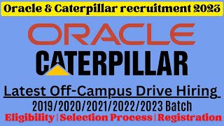 Oracle Off campus drive for 2021/2022/2023 batch |Latest Internship for Freshers| Jobs 2023