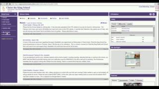 Accessing Sycamore Classroom Sites or Pages - Student Login