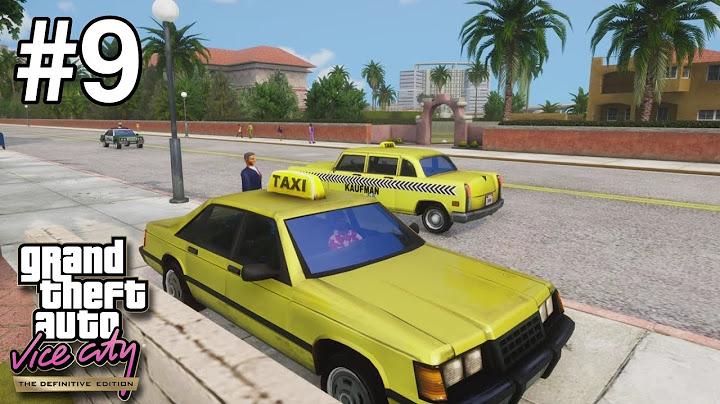 ΕΓΙΝΑ Ο ΧΕΙΡΟΤΕΡΟΣ ΤΑΞΙΤΖΗΣ! (GTA Vice City Definitive Edition #9)