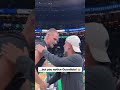 Look who Kristaps spotted courtside… 👀Yep, it’s Pep Guardiola! ⚽️🤝