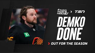 Noodles reacts to Demko season-ending injury