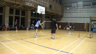 20121014孚瑪FUMA Badminton MD小賴+卓VS小余+小高
