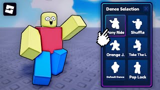 How To Make A Dance - Menu In Roblox Studio