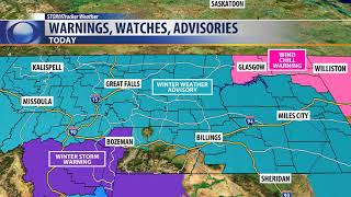 Snow causing slick roads and reduced visibility this morning