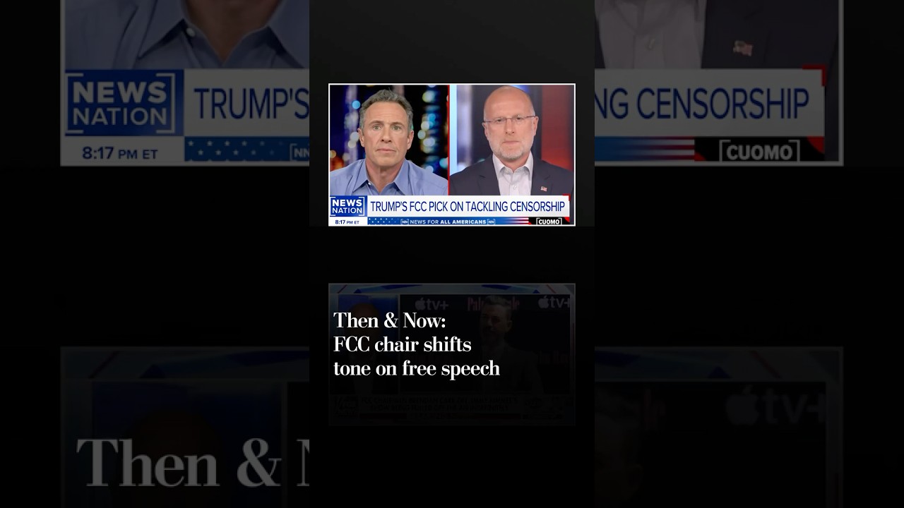 Then & Now: FCC chair shifts tone on free speech