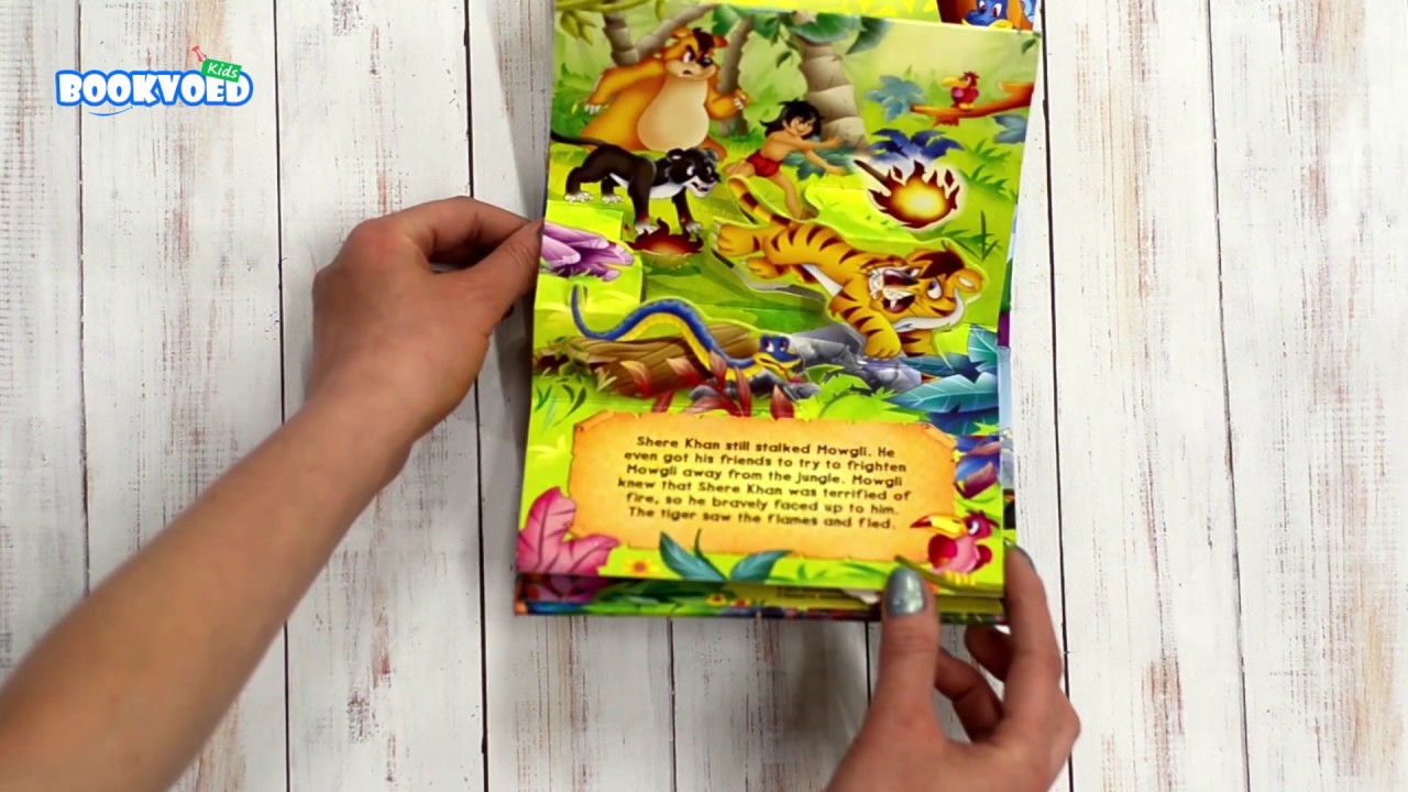 Fairy Tales Pop Ups : Jungle book