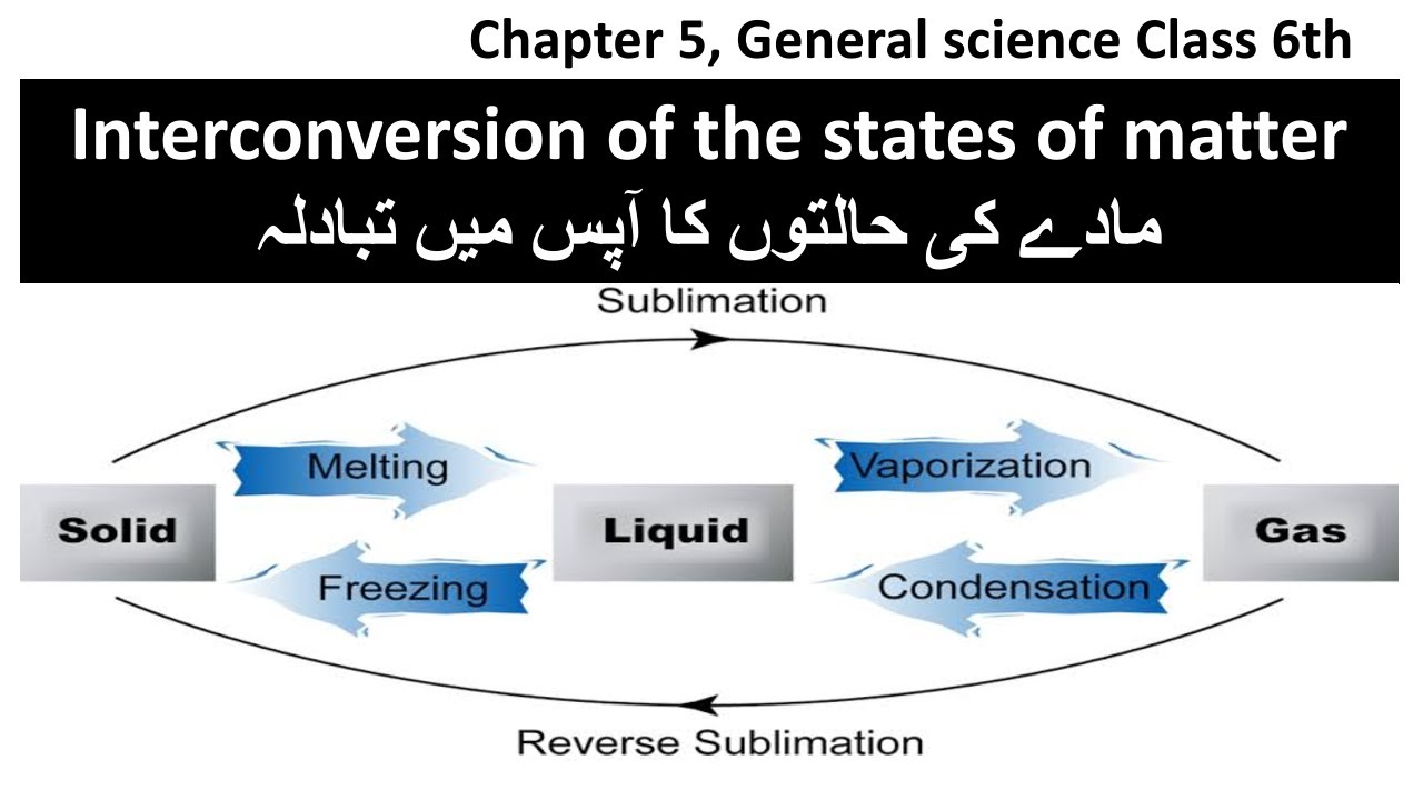 Interconversion of states of matter || Chapter 5 class 6 G.Science ...
