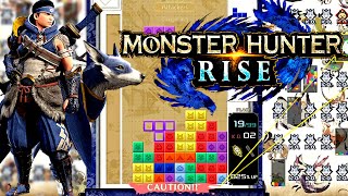 Tetris 99 Battle Royale Monster Hunter Rise Design All Themes & Win