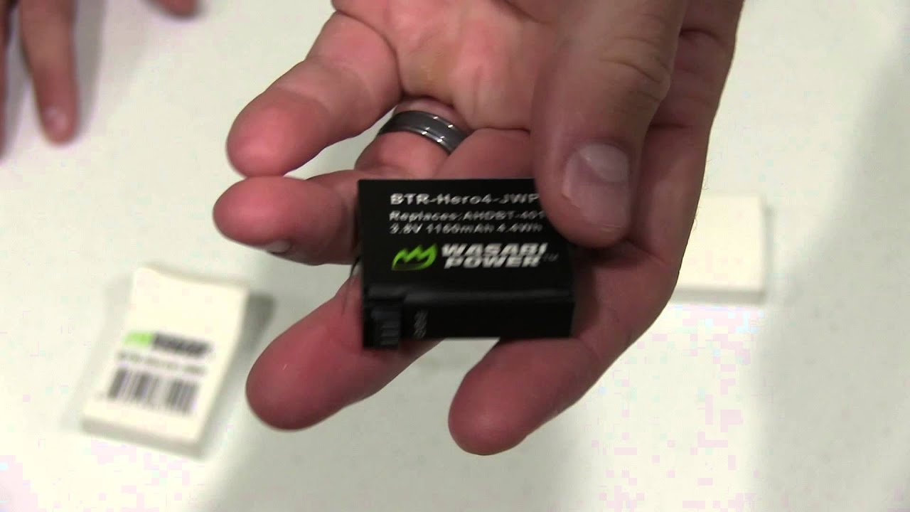 Wasabi Power GoPro HERO4 Battery Unboxing