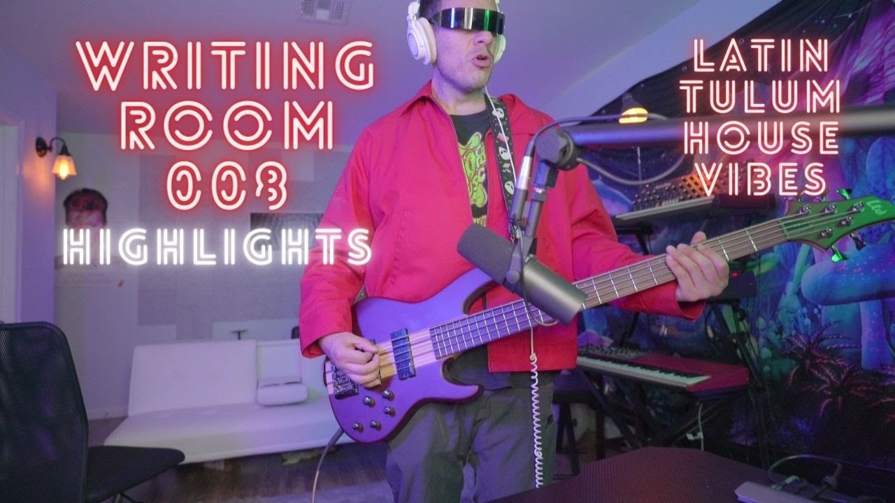 Latin House Groovy Tech Vibes -- WritingRoom 008 Highlights