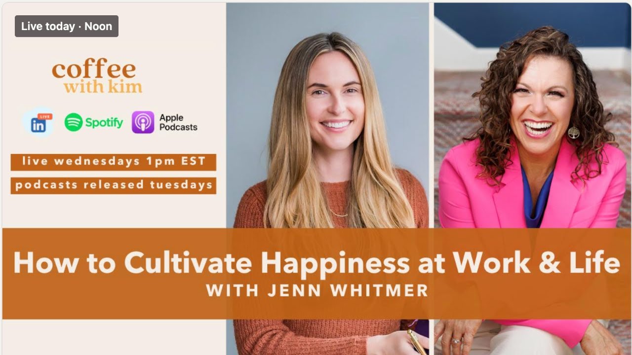 How to Cultivate Happiness in Work & Life - YouTube