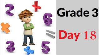 GRADE 3 Math Worksheet DAY 18 !
